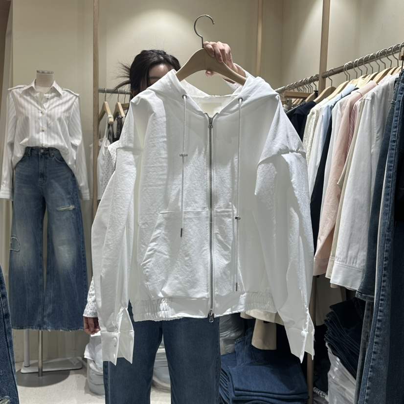 VINTAGE VIBE㊣東大門代購女士新品真品職業休閑衛衣春款褶裥VINTAGE VIBE衛衣