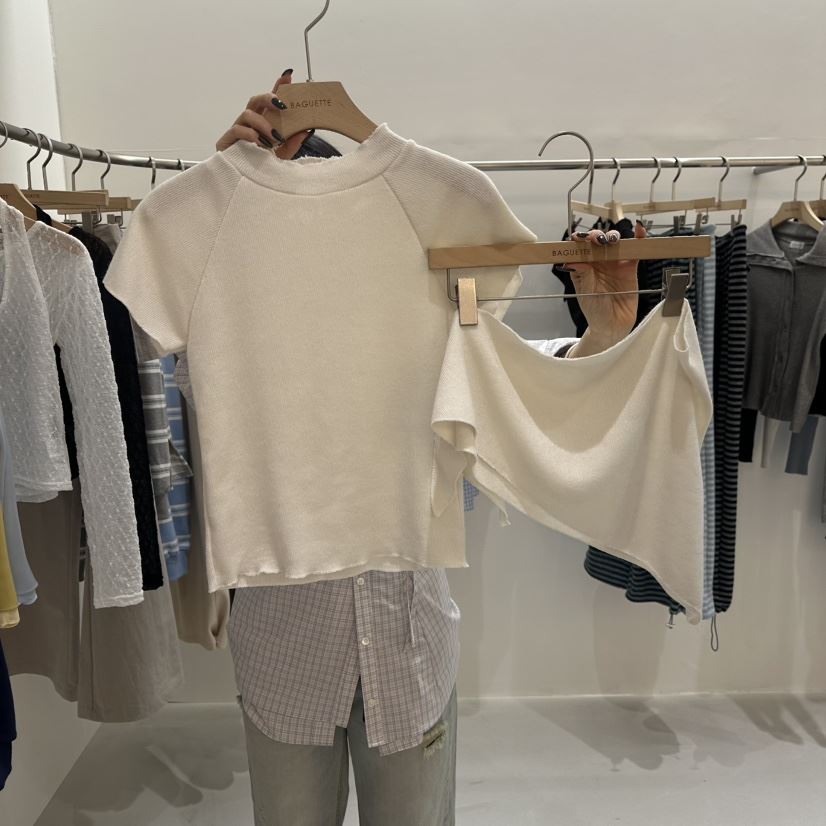 BAGUETTE-P㊣東大門實拍女裝新款真品時尚套裝春款圍巾寬松BAGUETTE-P套裝