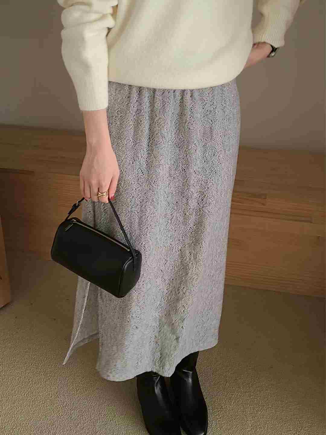 BRING韓國直郵女裝新款時尚熱賣職業25秋冬推薦人氣休閑長裙BRING長裙