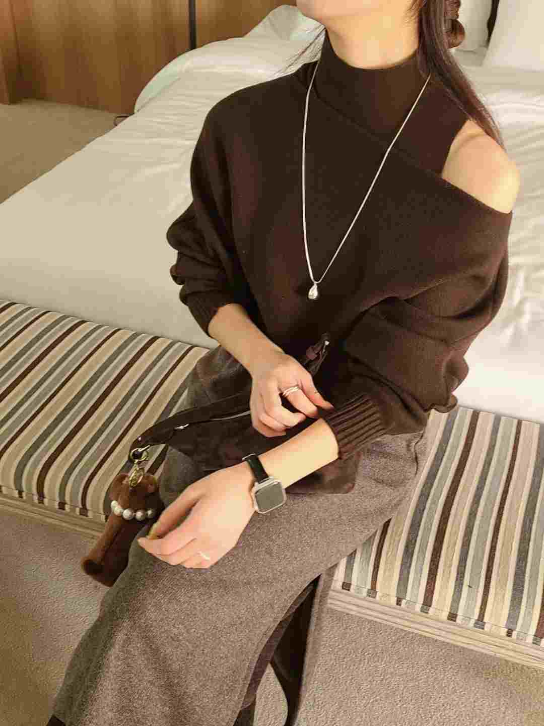 BRING東大門直郵女士新款人氣熱賣時尚休閑職業25秋冬針織衫BRING針織衫