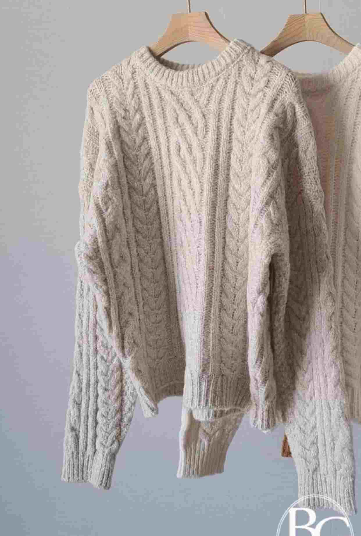 BRING韓國代購女士新品熱賣25秋冬休閑推薦時尚人氣針織衫BRING針織衫