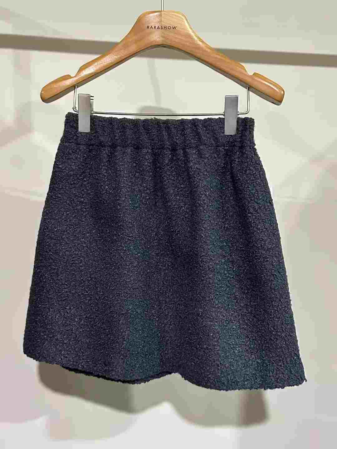 RARASHOW韓國直郵女士新款休閑25秋冬推薦時尚職業熱賣短裙RARASHOW短裙