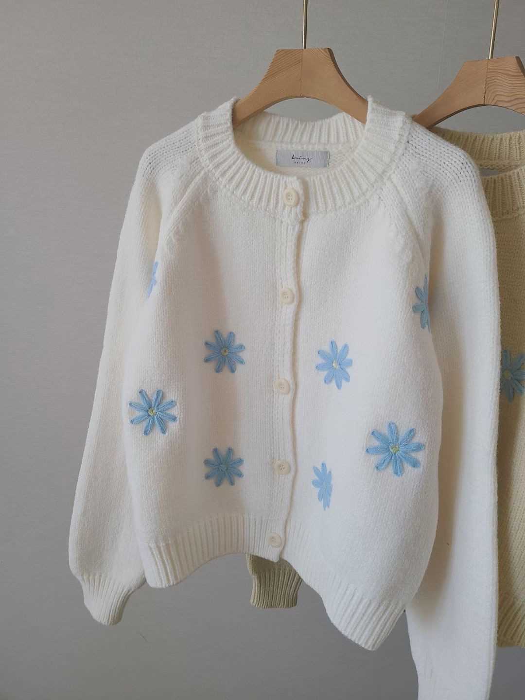 BRING東大門實拍女士新款25秋冬時尚熱賣推薦人氣休閑針織衫BRING針織衫