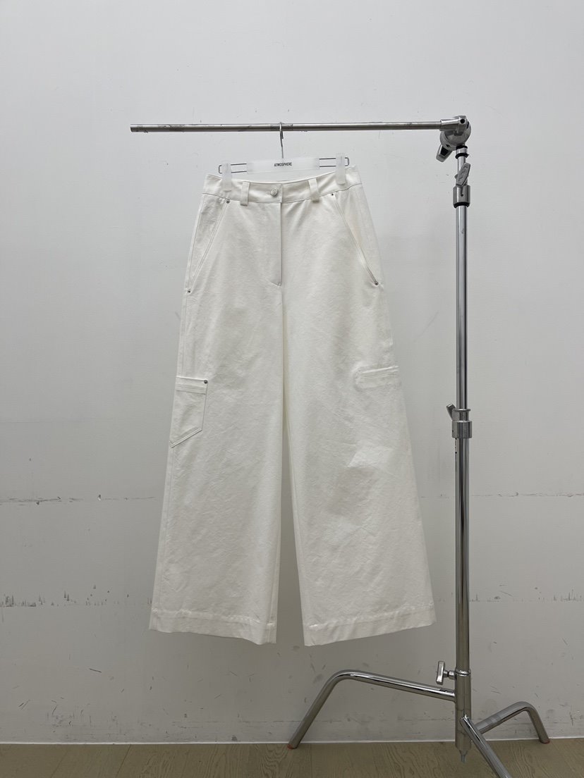 ATMOSPHERE㊣東大門代購女裝新款職業推薦熱賣休閑褲口袋纖維ATMOSPHERE/BLING休閑褲