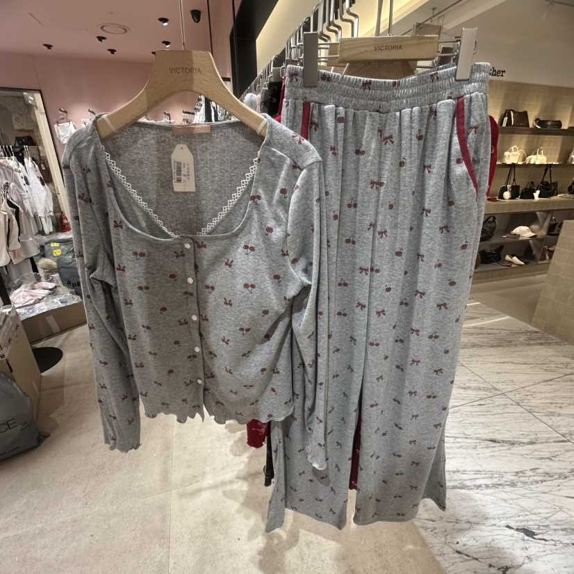 VICTORIA-P㊣東大門代購女士新品職業人氣真品推薦睡衣兩件套VICTORIA睡衣