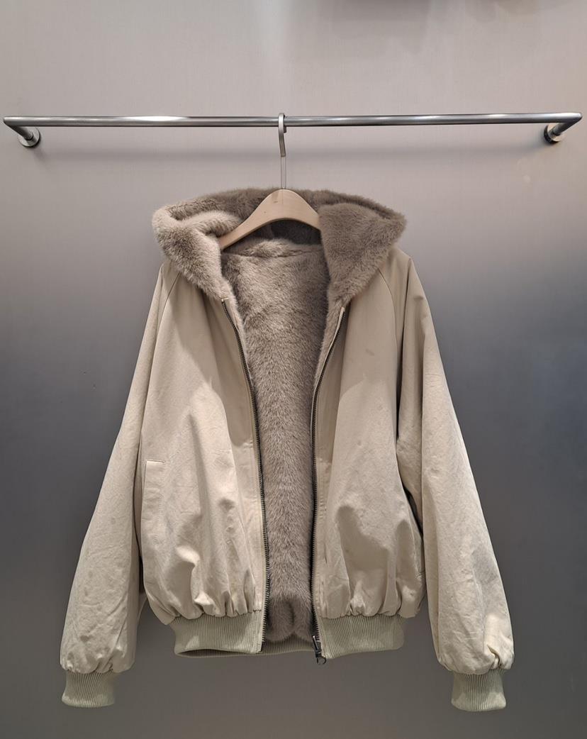 1 2ILLY-S韓國直郵㊣女士新品熱賣26春夏時尚夾克兜帽雙面1 2ILLY/THE SIL夾克