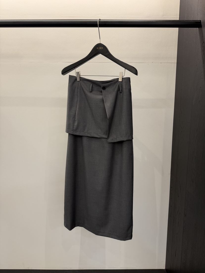 MURMUR東大門直郵㊣女士新品人氣真品職業熱賣長裙可拆卸雙層MURMUR長裙