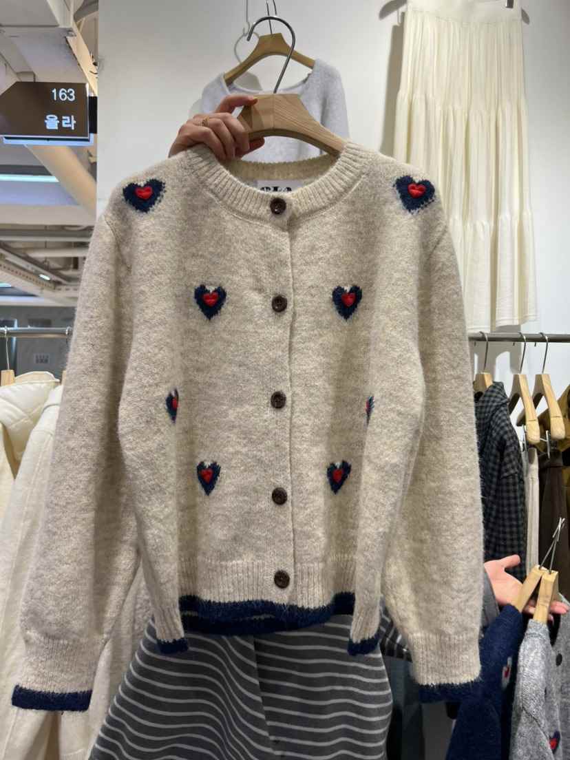 OLA㊣東大門代購女裝新款休閑人氣真品職業26春夏推薦針織衫mellor/OLA針織衫