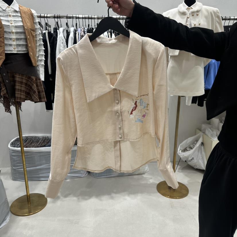 BUBBLE/LOTTIMO㊣東大門實拍女裝新品休閑熱賣職業襯衫蕾絲衫BUBBLE/LOTTIMO襯衫/蕾絲衫