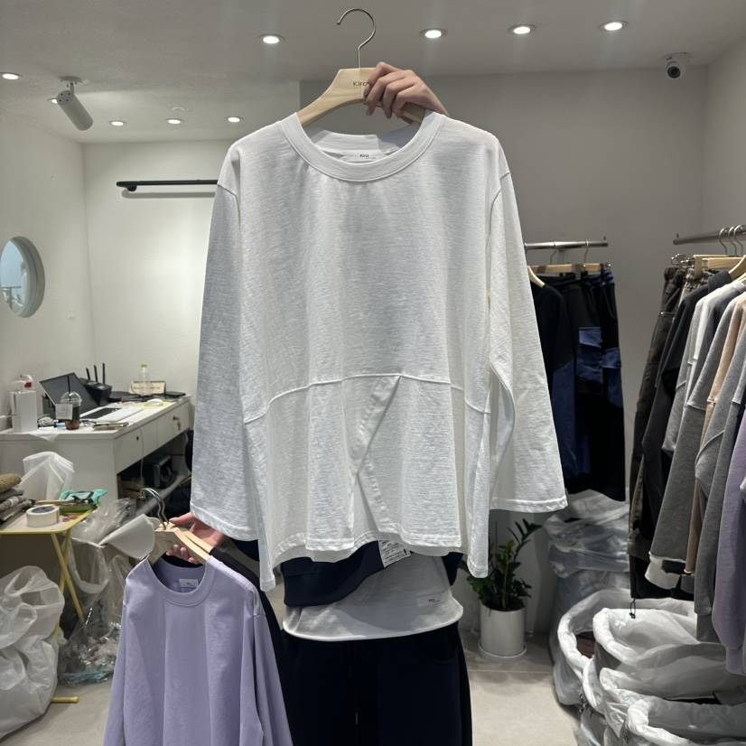 IN KIRA東大門直郵㊣女裝新品時尚熱賣人氣真品26春夏長袖T恤IN KIRA長袖T恤