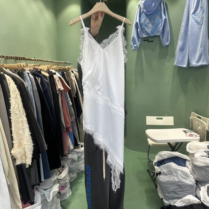 ROMANTIC NEWYORK韓國代購㊣女士新品推薦職業連衣裙蕾絲緞面ROMANTIC NEWYORK連衣裙