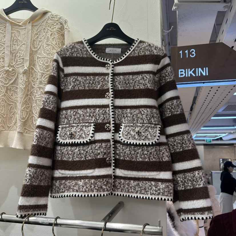 BIKINI㊣東大門實拍女士新品人氣推薦休閑熱賣真品時尚夾克BIKINI夾克