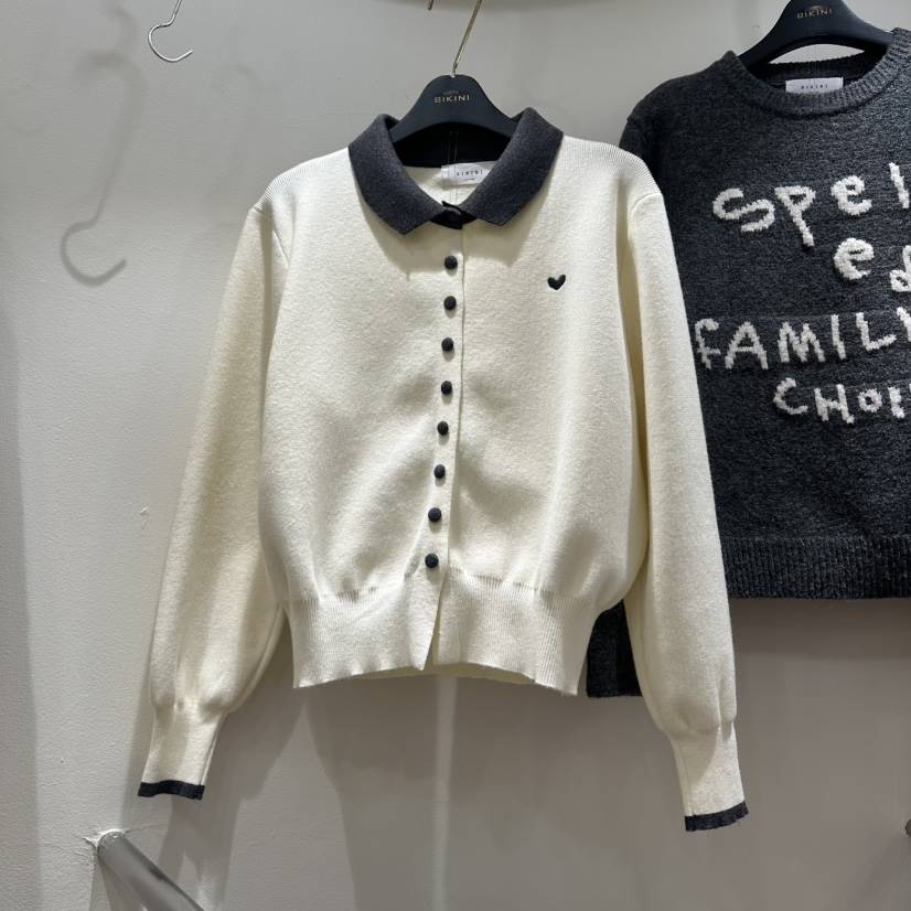 BIKINI東大門直郵㊣女士新品職業時尚熱賣真品推薦休閑針織衫BIKINI針織衫