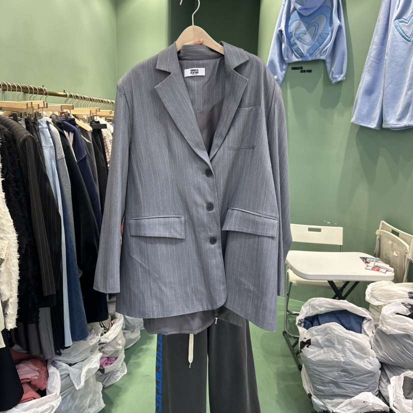 ROMANTIC NEWYORK韓國直郵㊣女裝新品人氣26春夏真品職業夾克ROMANTIC NEWYORK夾克