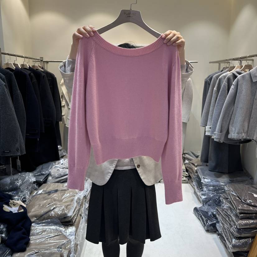 HER/PLAYLIST㊣東大門實拍女裝新款職業真品熱賣時尚針織衫HER/PLAYLIST針織衫