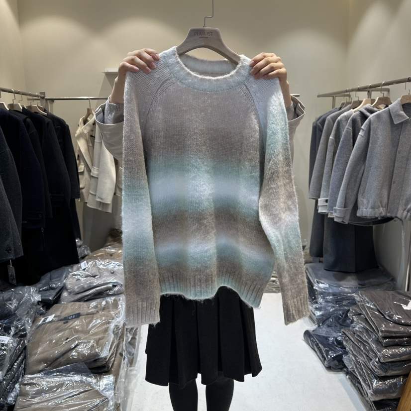 HER/PLAYLIST韓國代購㊣女士新品職業熱賣推薦真品毛衣羊毛HER/PLAYLIST毛衣