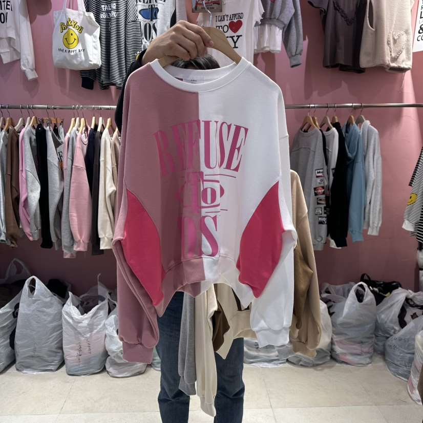 K STORY韓國直郵㊣女裝新款職業推薦人氣26春夏長袖T恤春款K STORY長袖T恤