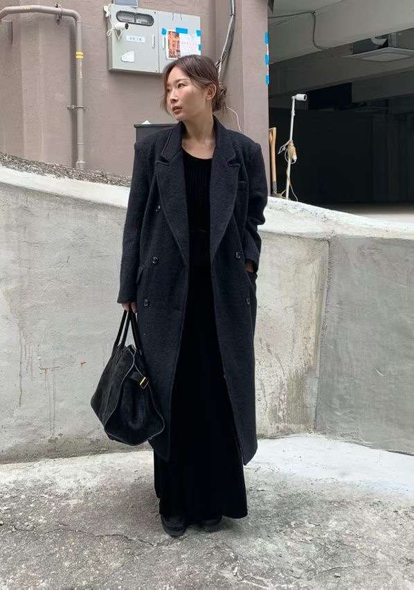 ShopBaguette韓國直郵㊣女士新品職業26春夏推薦中長款大衣ShopBaguette中長款大衣