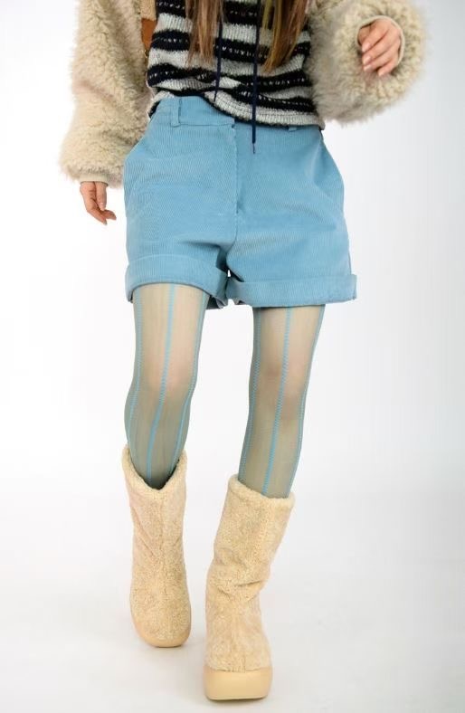 ShopBaguette㊣東大門代購女裝新款真品職業人氣短褲燈芯絨ShopBaguette短褲