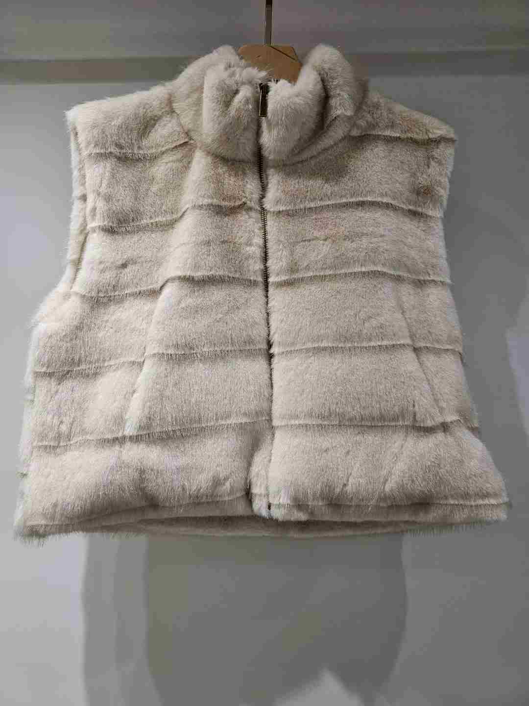 MYME(無品牌標）㊣東大門代購女士新品熱賣人氣真品馬甲貂皮MYME(無品牌標）馬甲