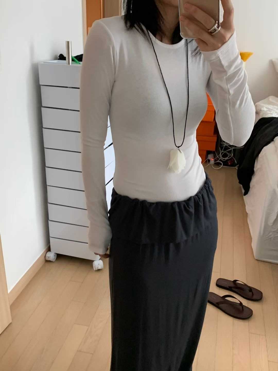 ShopBaguette韓國直郵㊣女士新品人氣休閑熱賣職業推薦長袖T恤ShopBaguette長袖T恤