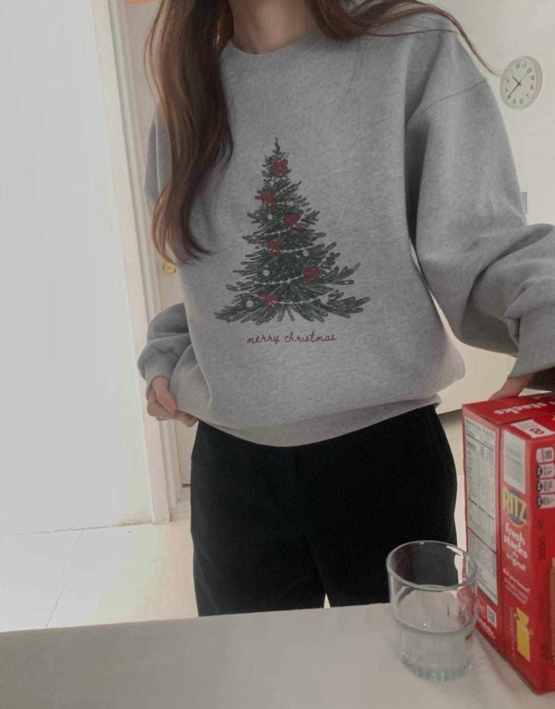 LIBRE韓國代購女裝新款時尚25秋冬熱賣職業休閑推薦人氣衛衣HAY KNOCK衛衣