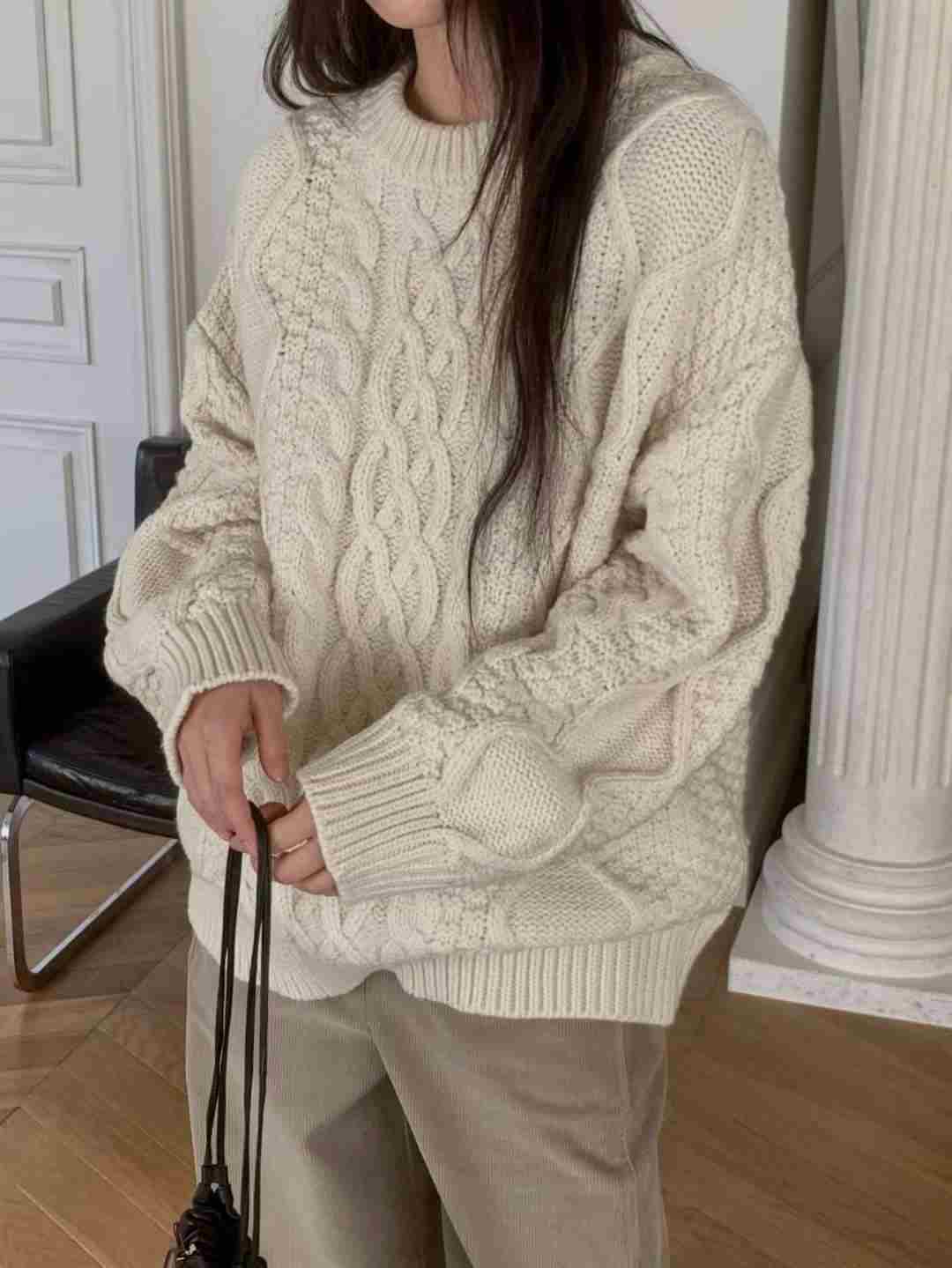 LIBRE東大門直郵女裝新款推薦25秋冬職業休閑熱賣人氣毛衣HAY KNOCK毛衣