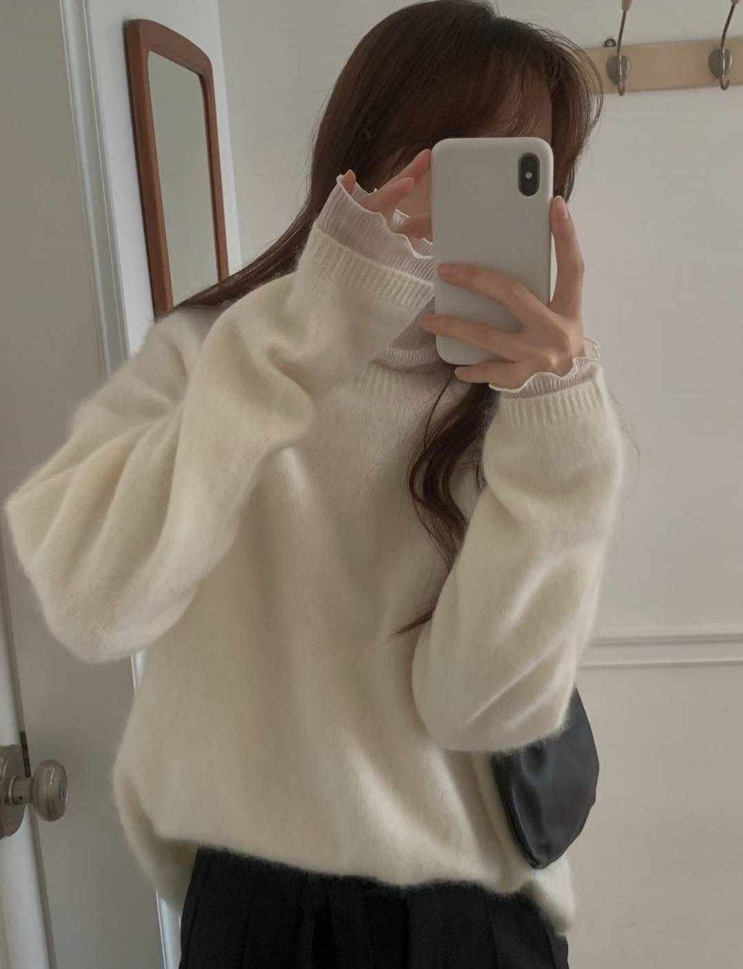 LIBRE韓國直郵女裝新品25秋冬人氣時尚推薦休閑熱賣針織衫HAY KNOCK針織衫