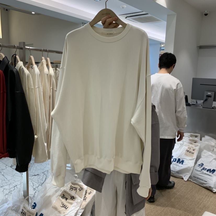 SELF SERVICE韓國直郵㊣女裝新品真品人氣休閑時尚26春夏衛衣SELF SERVICE衛衣