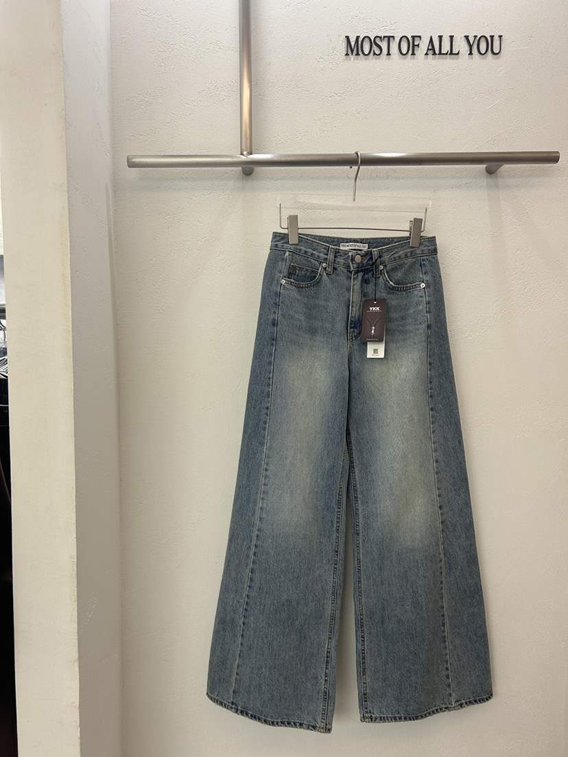 MOST OF ALL U㊣東大門代購女裝新款人氣推薦牛仔褲春款MOST OF ALL U牛仔褲