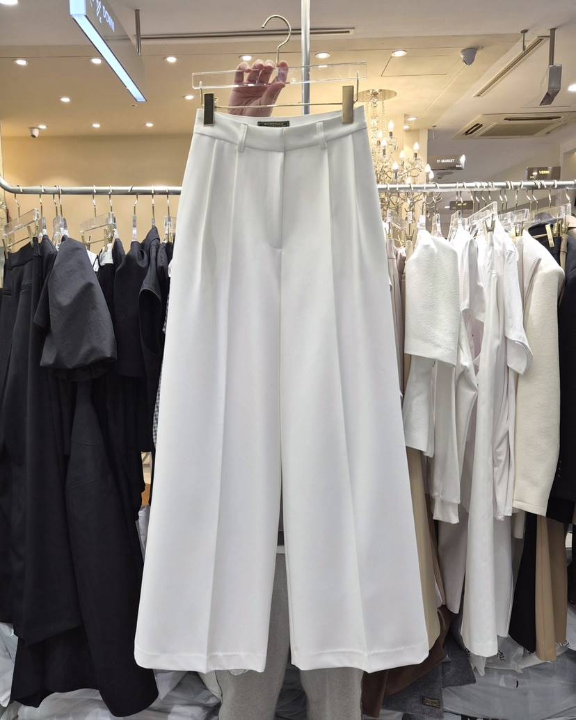 WORK SHOP韓國直郵㊣女士新品休閑時尚職業真品休閑褲春款Work_shop休閑褲