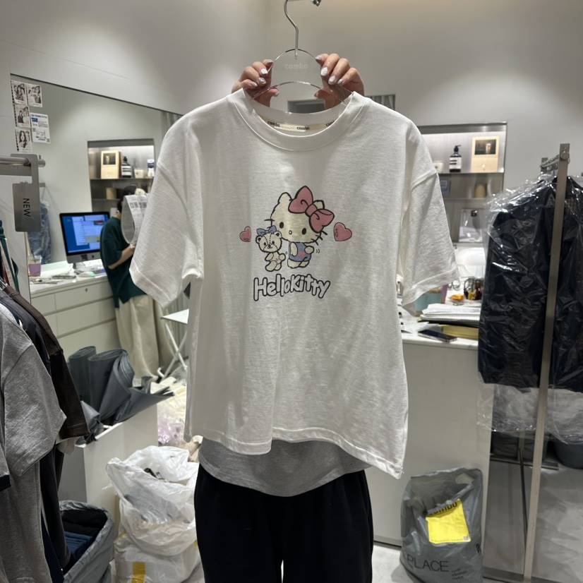 COMBO㊣東大門實拍女裝新品推薦休閑時尚26春夏真品T恤春款COM_BOT恤