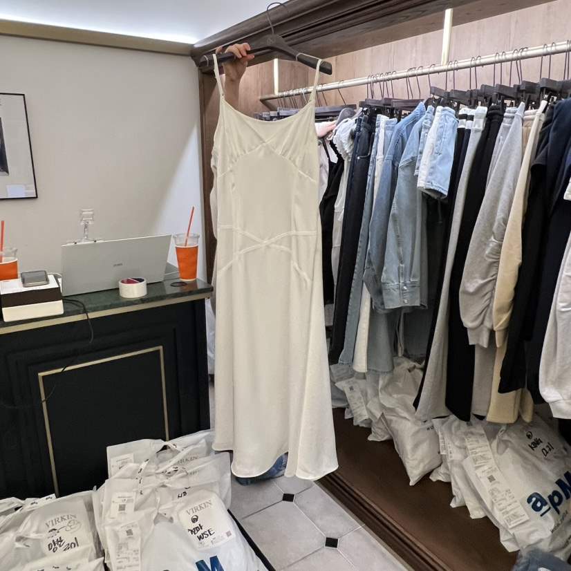 VIRKIN㊣東大門代購女士新款職業時尚熱賣人氣推薦26春夏連衣裙VIRKIN連衣裙