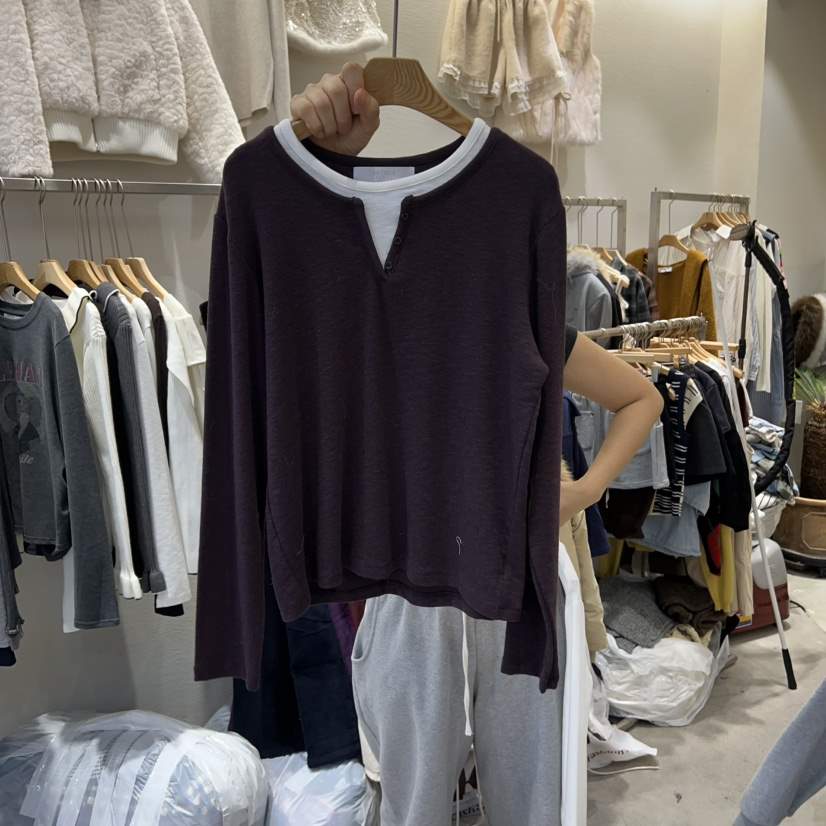 HIPTIQUE東大門直郵㊣女士新品休閑時尚熱賣26春夏推薦長袖T恤HIPTIQUE長袖T恤