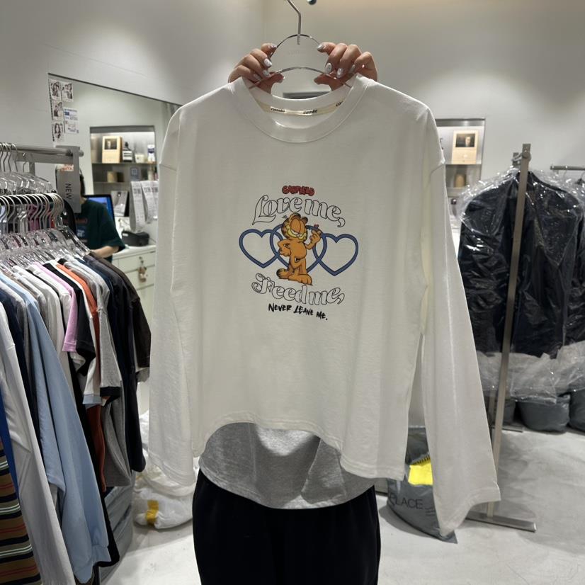 COMBO韓國直郵㊣女士新品推薦真品人氣26春夏時尚長袖T恤春款COM_BO長袖T恤