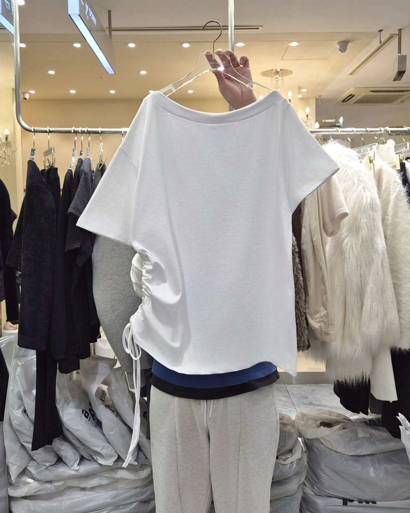 WORK SHOP韓國直郵㊣女士新款推薦時尚休閑真品職業T恤春款Work_shopT恤