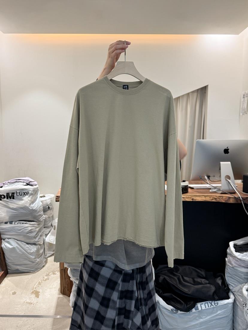 FRIC韓國直郵㊣女士新款人氣推薦熱賣時尚真品休閑職業長袖T恤FRIC長袖T恤