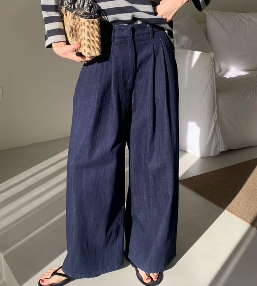 PRIVIE/H/LOW GAUGE韓國代購㊣女裝新款休閑時尚推薦牛仔褲PRIVIE/H/LOW GAUGE牛仔褲