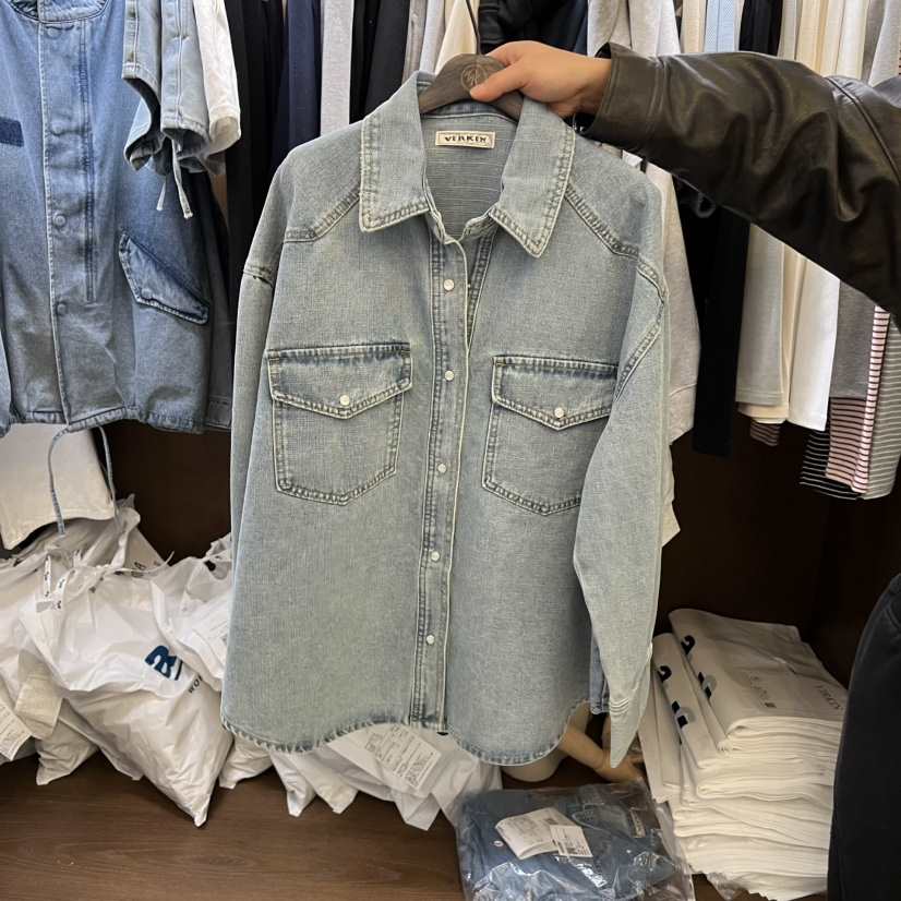 VIRKIN東大門直郵㊣女士新款真品時尚熱賣推薦26春夏襯衫蕾絲衫VIRKIN襯衫/蕾絲衫