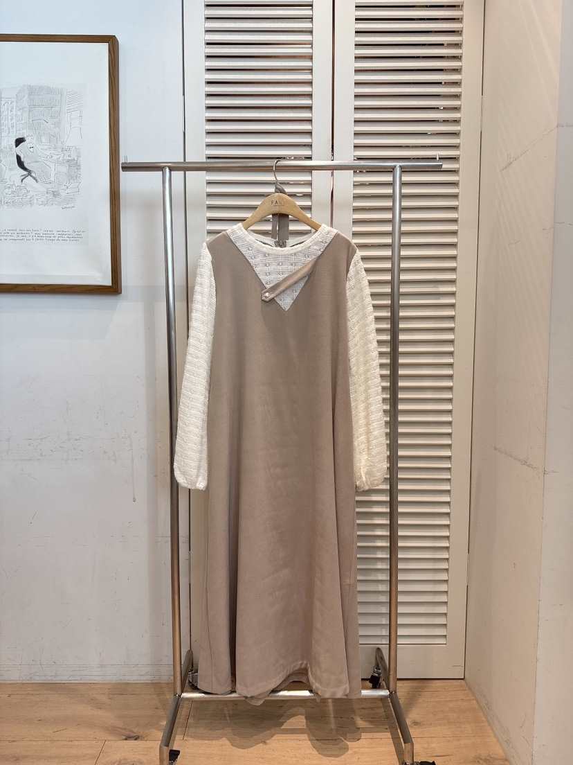 FAVE-L韓國直郵㊣女裝新款人氣熱賣真品推薦連衣裙假兩件春款FAVE-L連衣裙