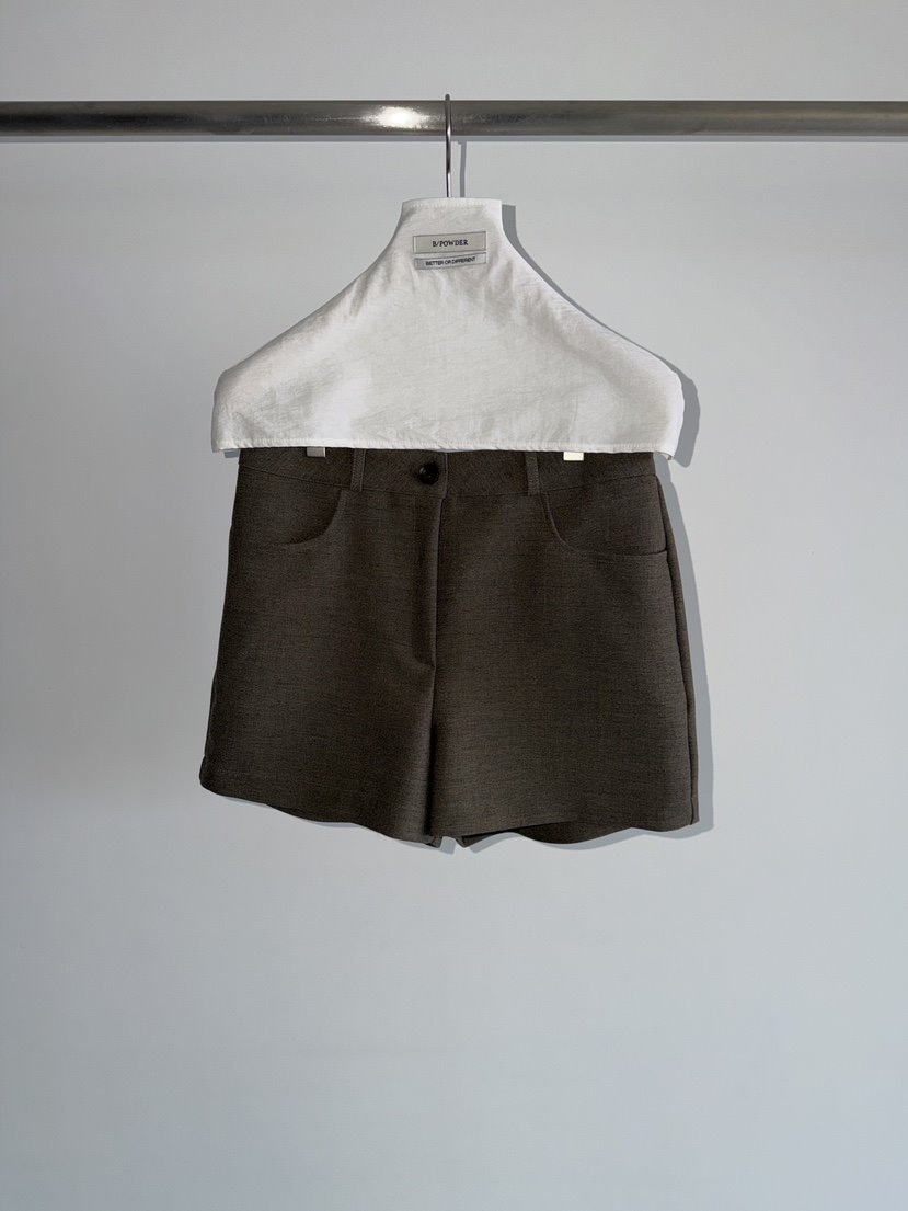 BAKING POWDER韓國直郵㊣女裝新款推薦職業時尚熱賣人氣短褲BAKING POWDER短褲