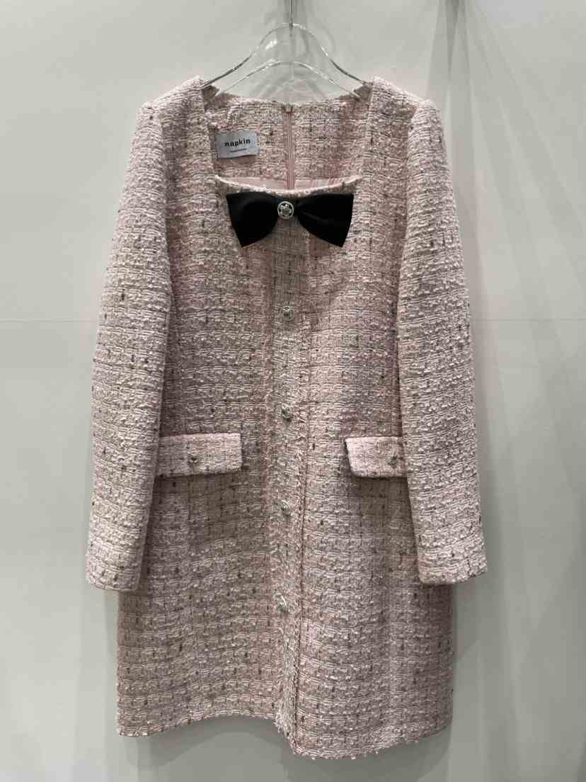 NAPKIN㊣東大門實拍女士新品休閑真品推薦時尚26春夏連衣裙NAPKIN連衣裙