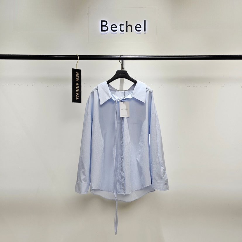 BETHEL㊣東大門實拍女士新品人氣推薦真品時尚襯衫蕾絲衫春款BETHEL襯衫/蕾絲衫