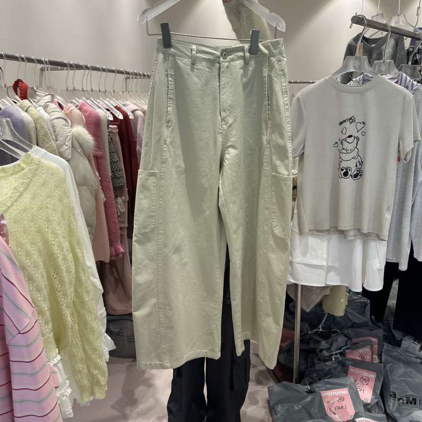 MIMME/LOOKK韓國直郵㊣女裝新品休閑推薦職業熱賣休閑褲春款MIMME/LOOKK休閑褲