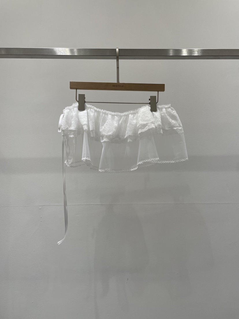 RE STYLE-Q㊣東大門代購女裝新款人氣真品推薦短裙春款腰帶RE STYLE短裙