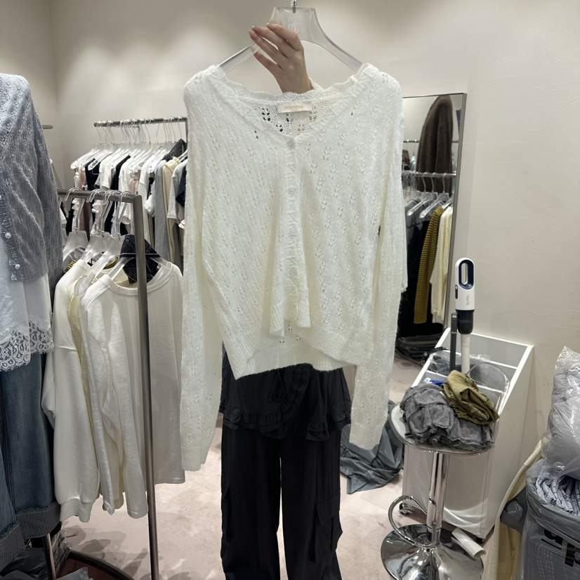 MIMME/LOOKK東大門直郵㊣女士新品職業針織衫不含內搭馬海毛春款MIMME/LOOKK針織衫