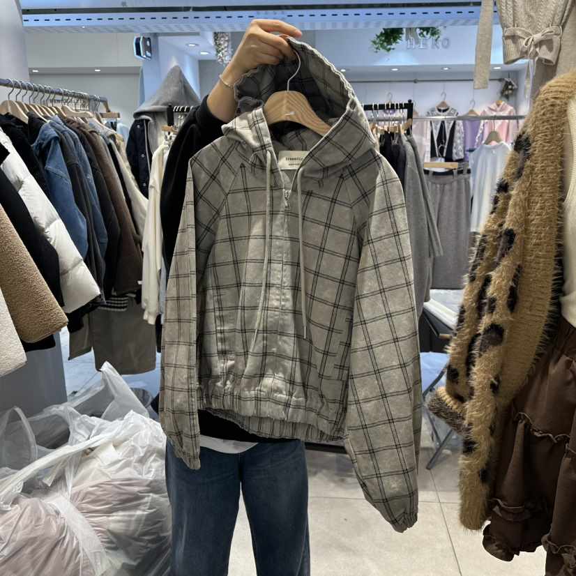 DREAM GIRIS/HOT PLACE韓國直郵㊣女裝新款職業夾克拉鏈DREAM GIRIS/HOT PLACE夾克