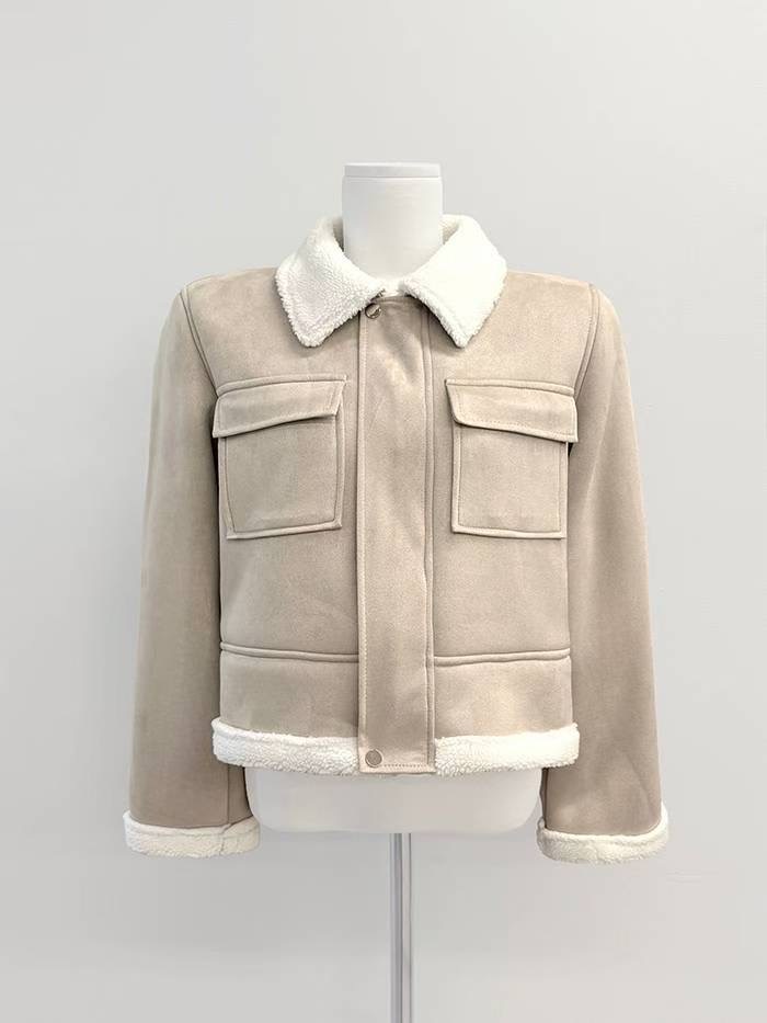 IT韓國代購女士新款熱賣人氣26春夏休閑推薦時尚短款大衣IT短款大衣