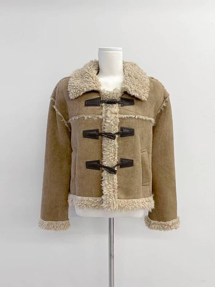 IT東大門實拍女裝新款26春夏熱賣推薦真品休閑職業短款大衣IT短款大衣