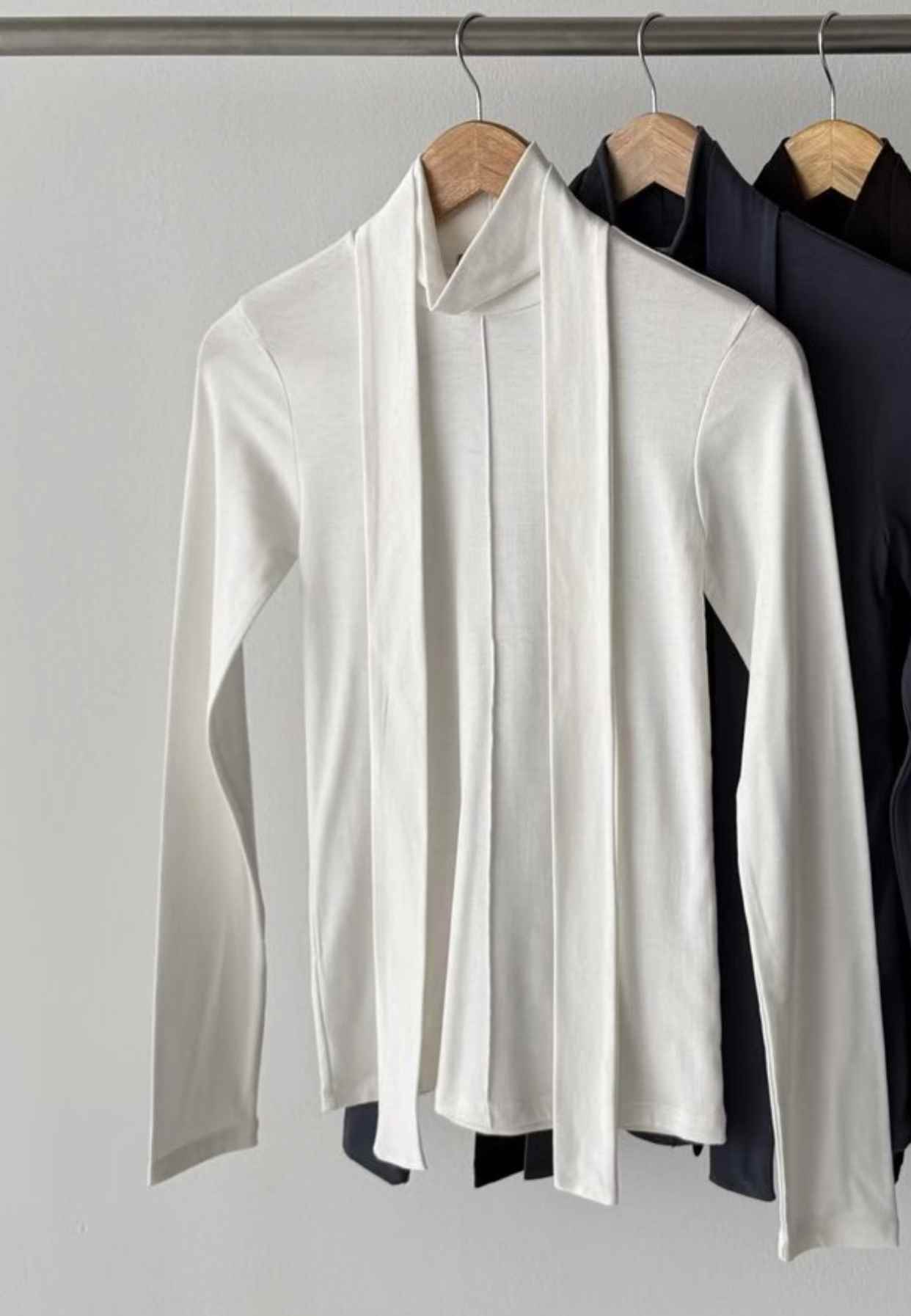 GUSSINE東大門實拍女裝新品26春夏真品休閑熱賣人氣長袖T恤GUSSINE長袖T恤